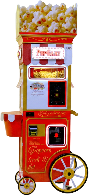 PopCart — oil-free popcorn cart