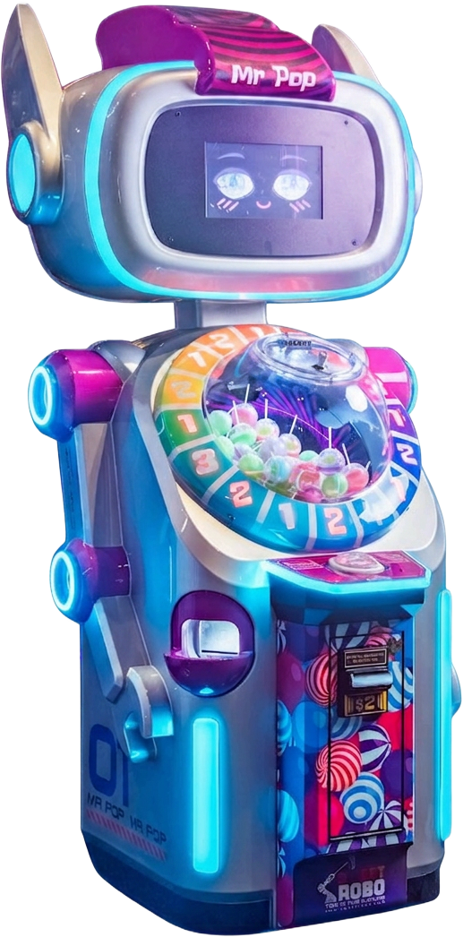 Mr. Pop — compact lollipop machine