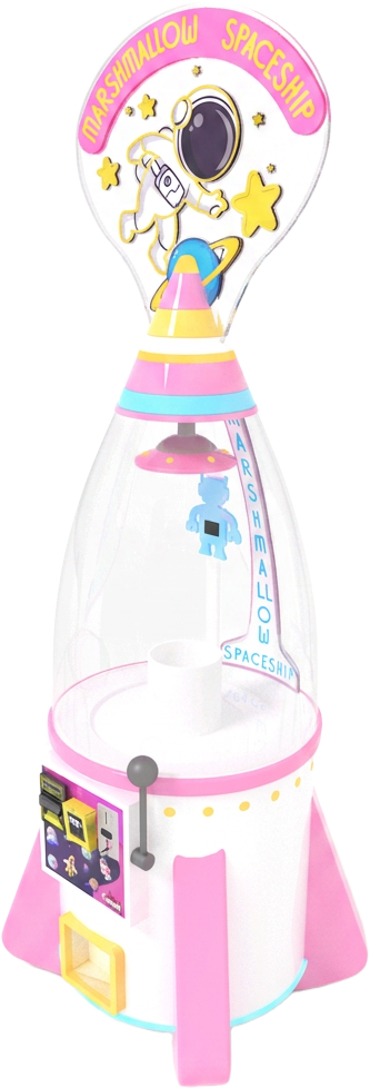 Marshmallow Spaceship — themed marshmallow dispenser