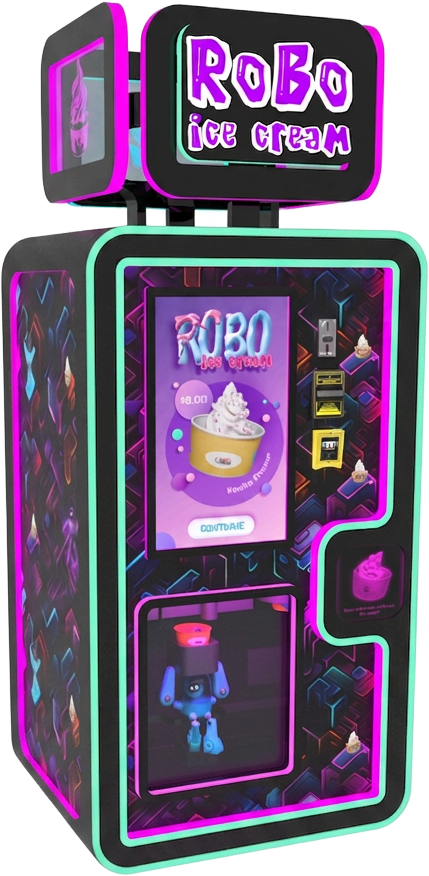 Robo Ice Cream — robotic soft-serve vendor